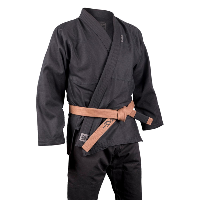 okami spirit v2 BJJ Gi-black